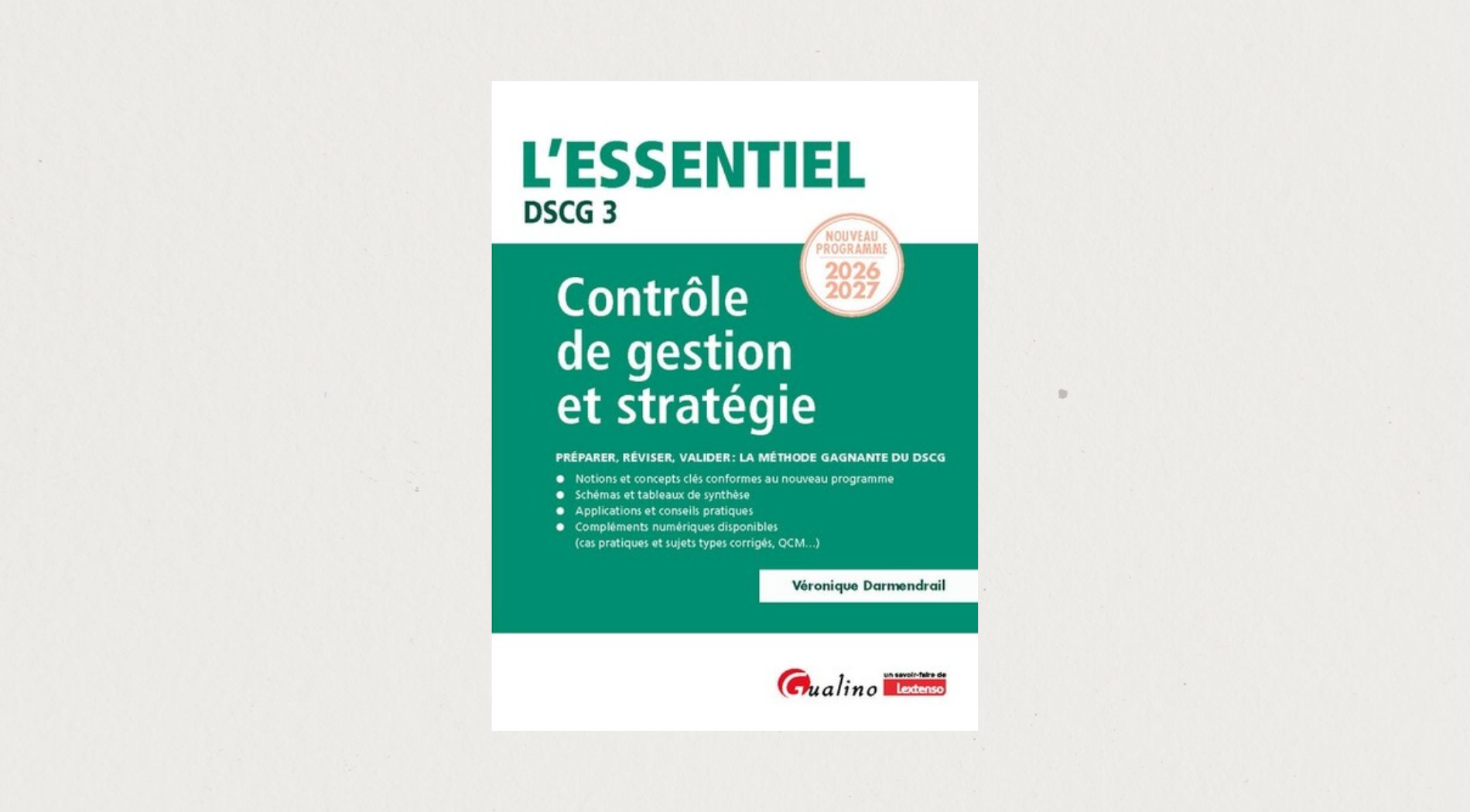 Illustration de l'article L'essentiel DSCG 3 - Contrôle de gestion et stratégie - 2026/2027